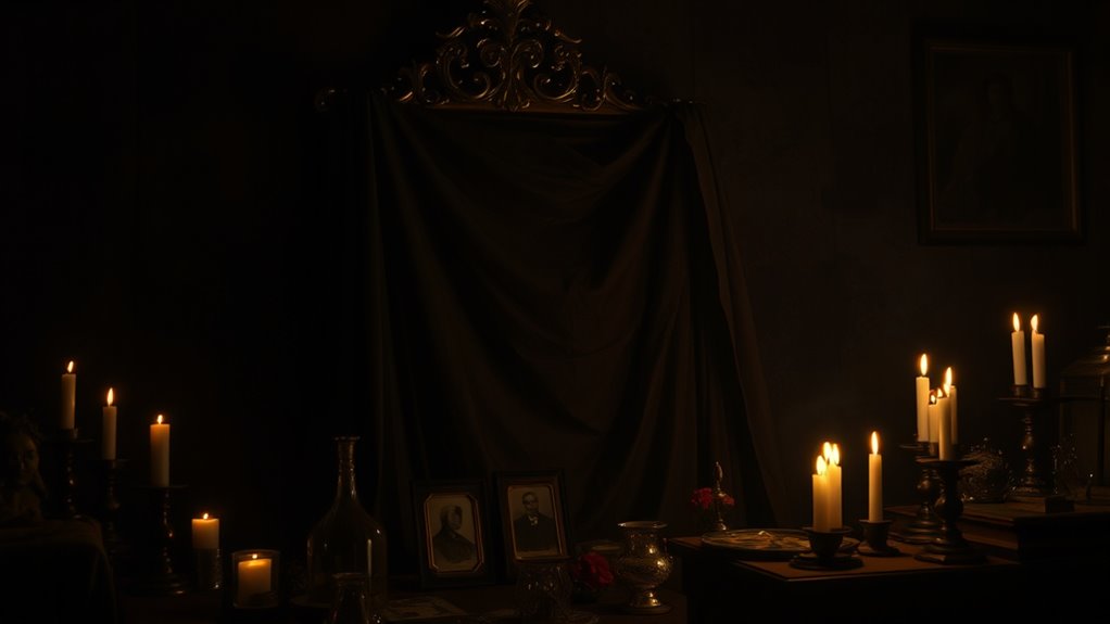 cover mirrors during mourning