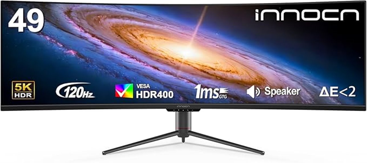 curved ultrawide gaming monitor