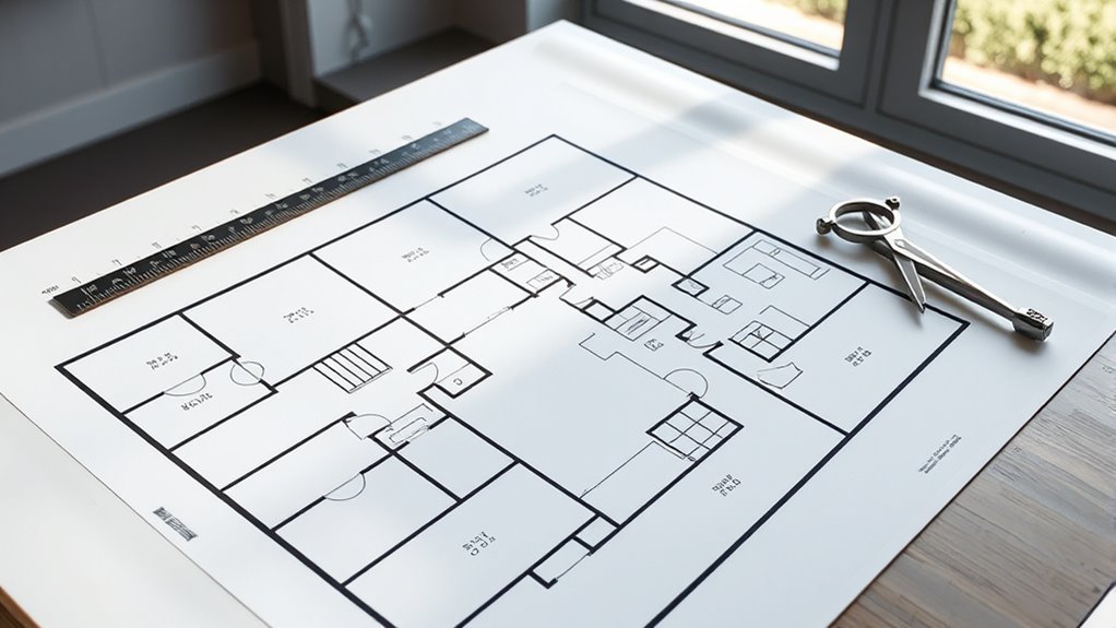 designing a detailed floor plan