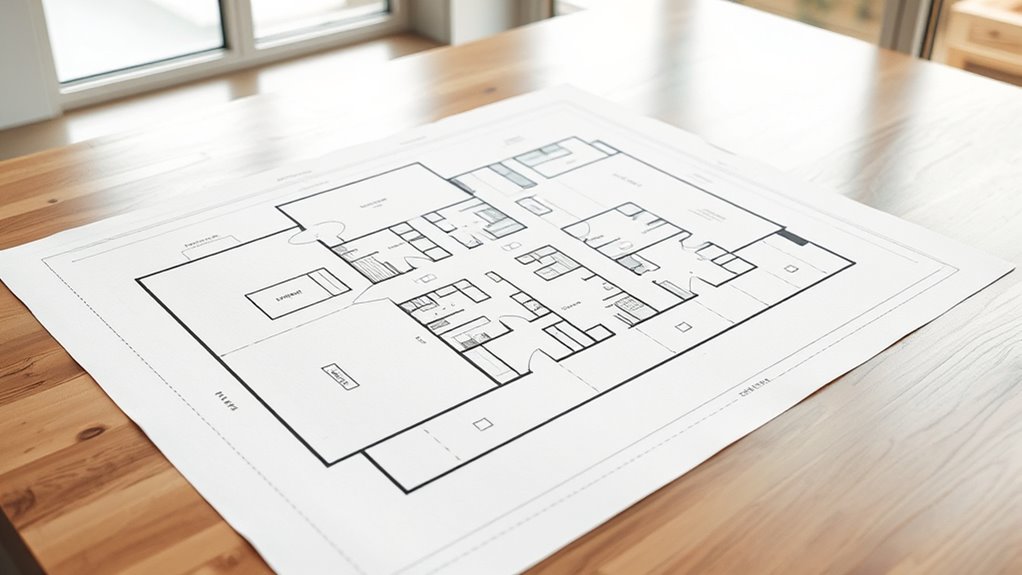 detailed layout visualization