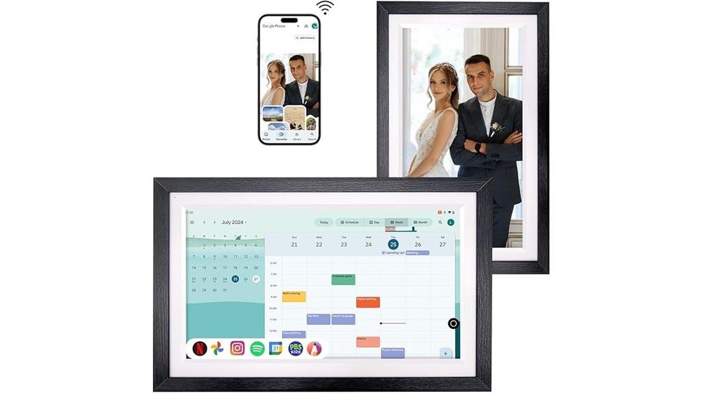 digital touchscreen calendar