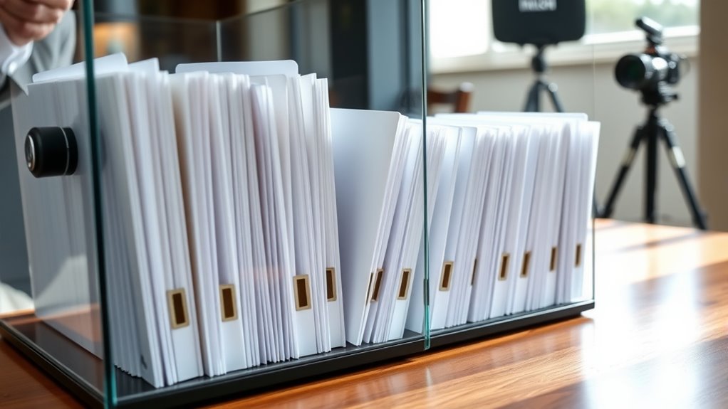 document storage for consents