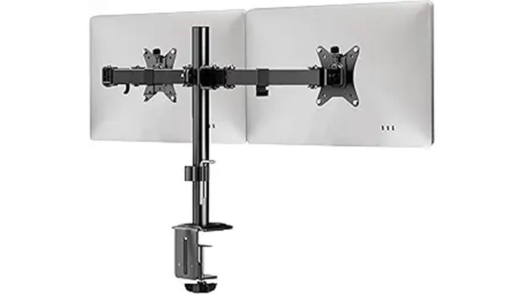 dual 32 inch monitor mount