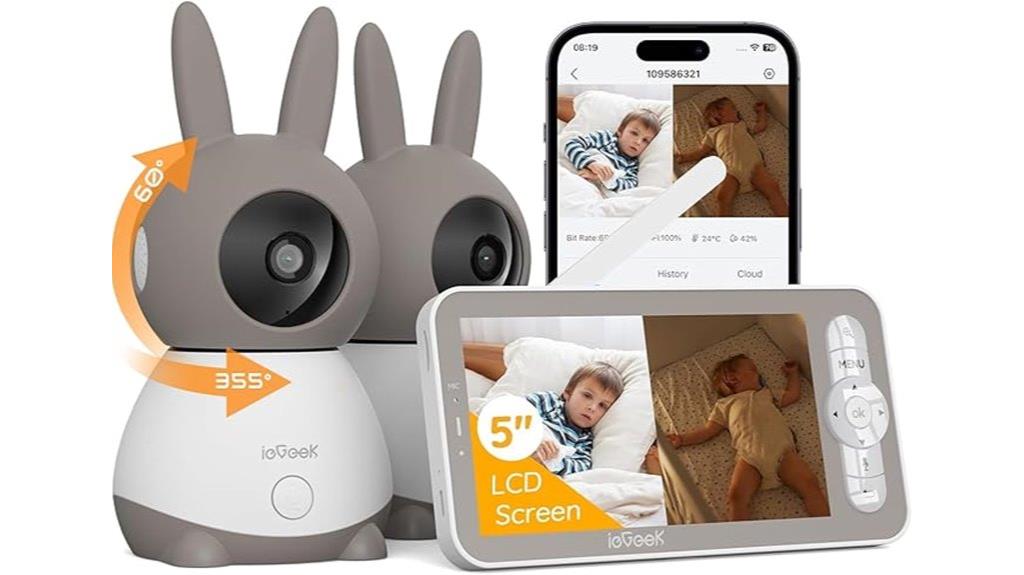 dual camera baby monitor