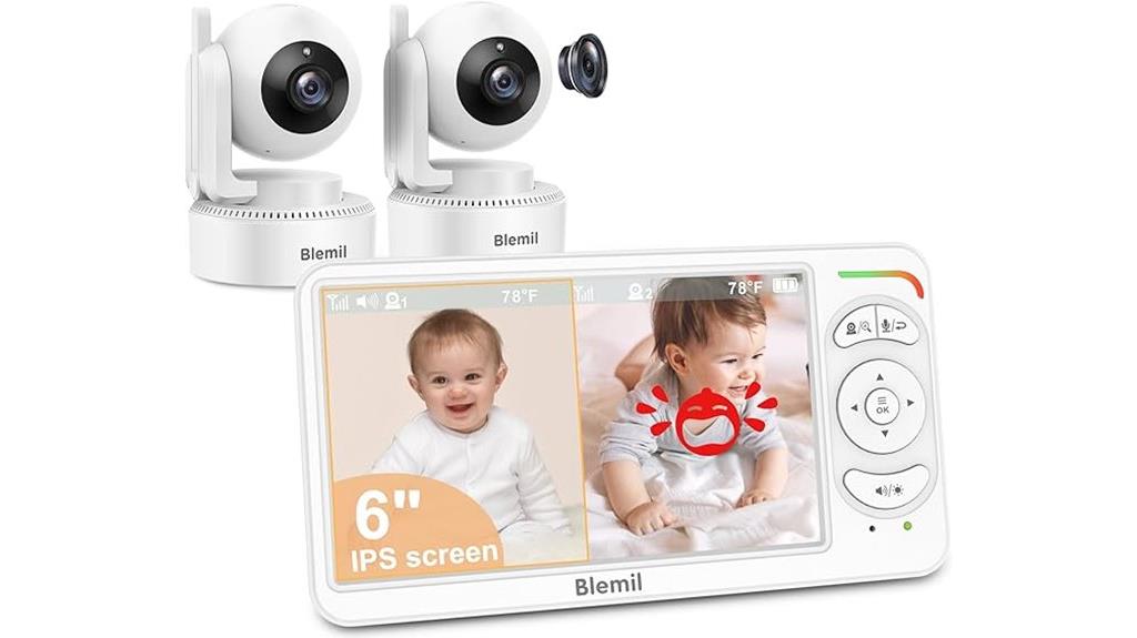 dual camera baby monitor