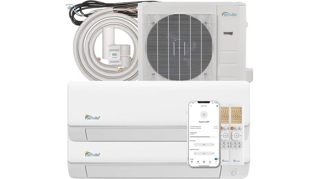 dual zone 36 000 btu