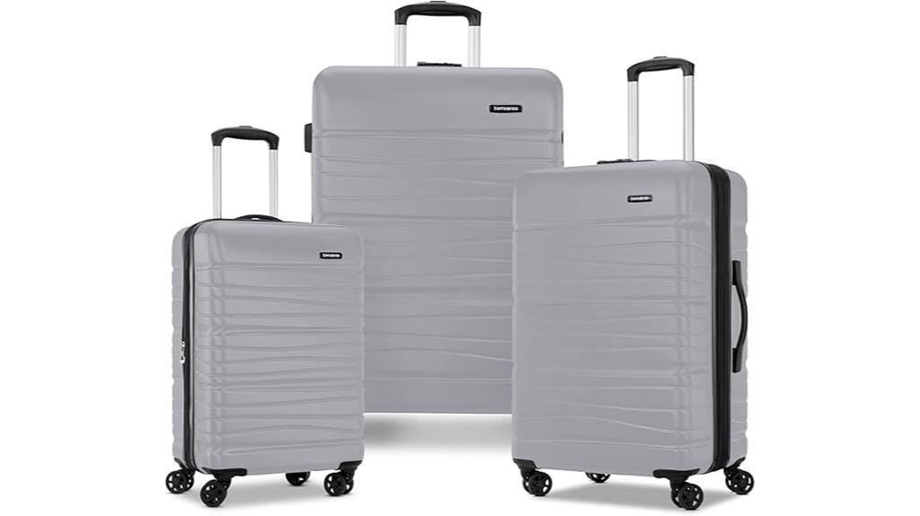 durable hardside travel set