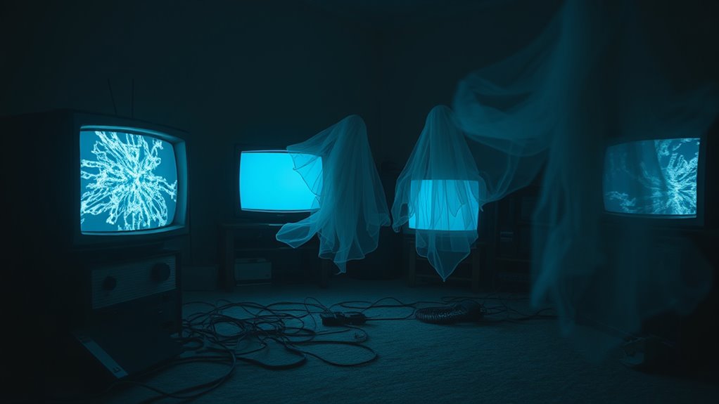 electronics interference mistaken for ghosts