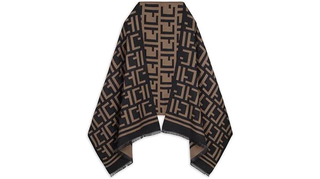 elegant pashmina silk shawl