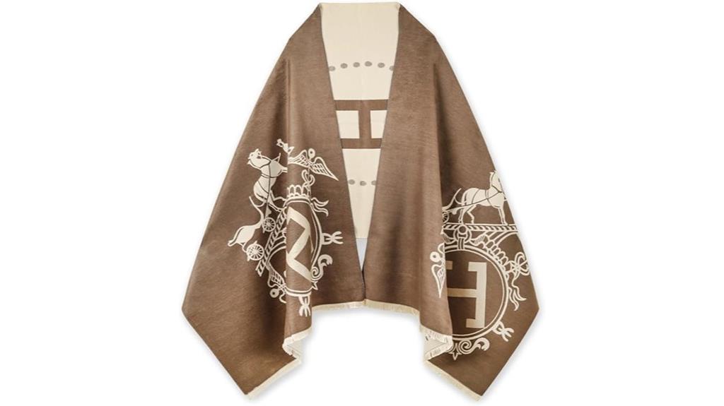 elegant silk pashmina wrap