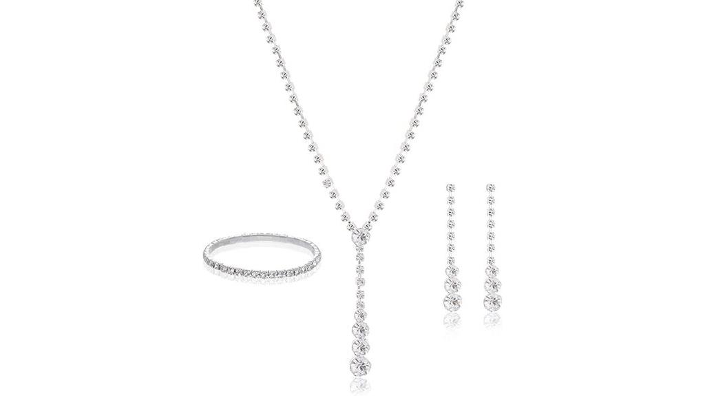 elegant wedding jewelry set