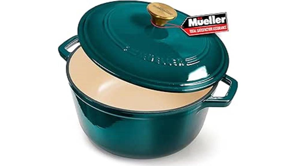 enamelled cast iron dutch oven