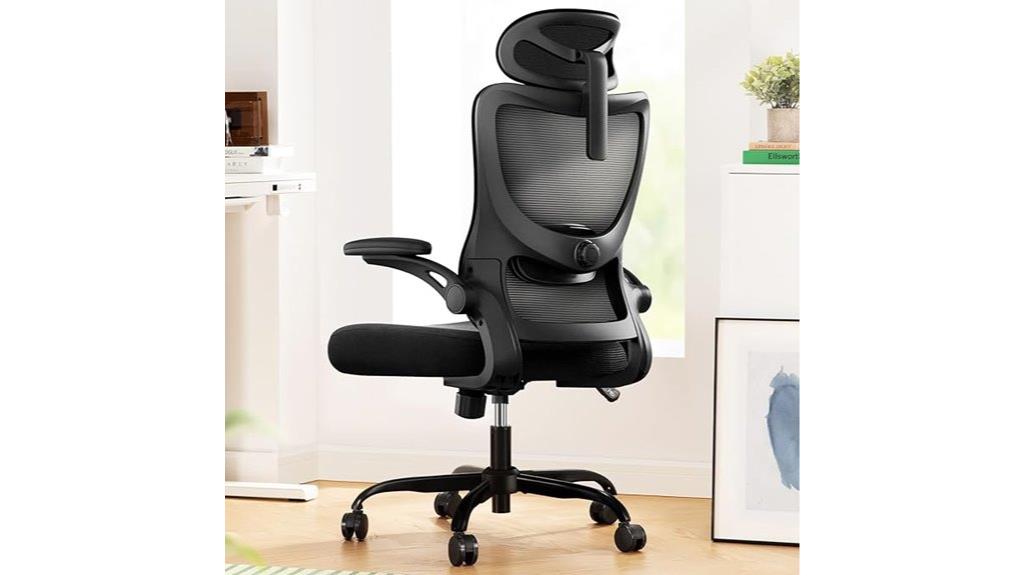 ergonomic mesh lumbar chair