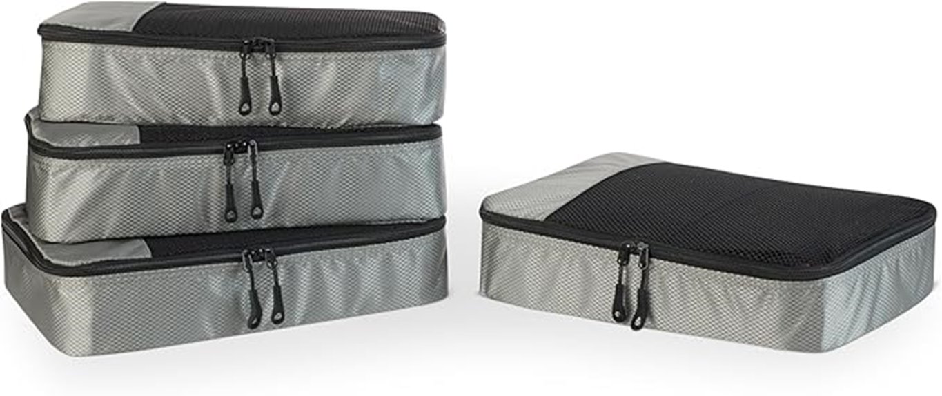 essential travel packing cubes