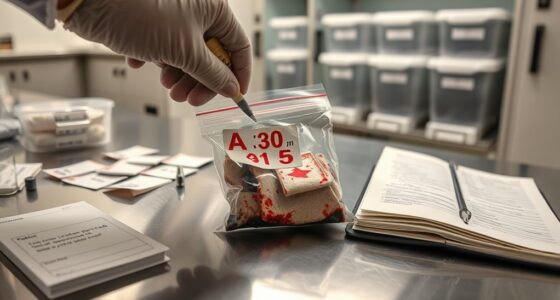 evidence handling procedures