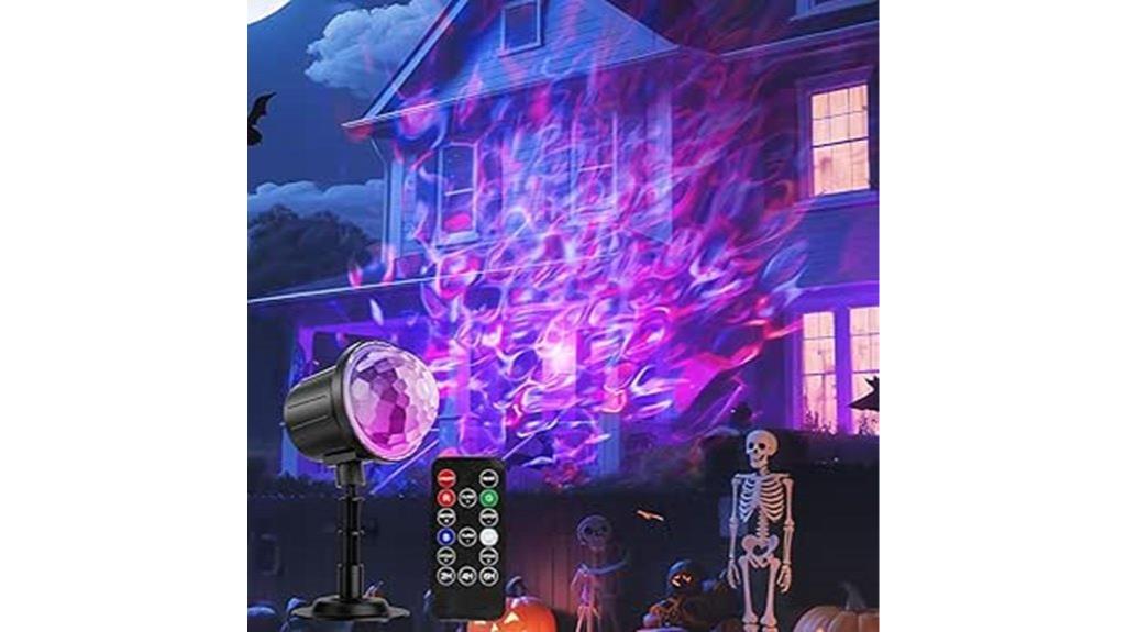festive rgbw projector lights