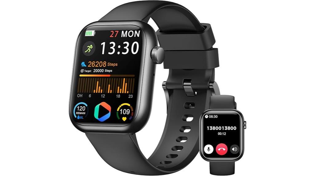 fitness watch with heart rate