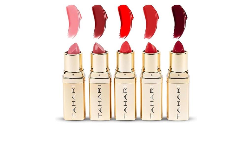 five piece lipstick gift set