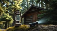 forest cabin battery drain