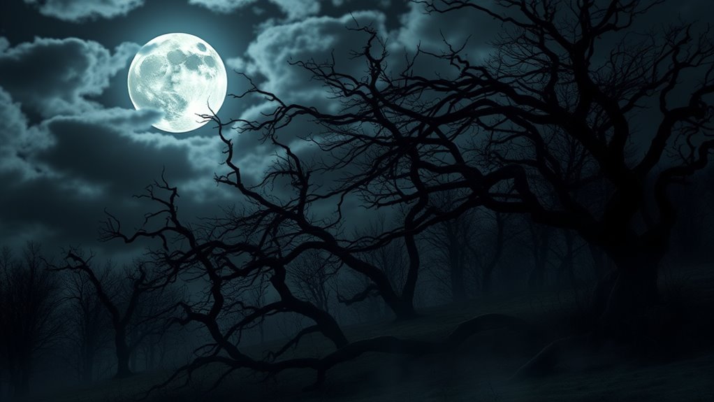 full moon paranormal myths