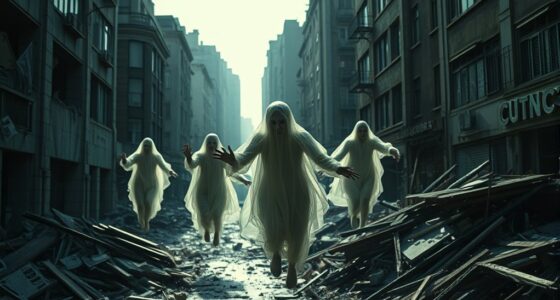 ghost sightings during crises