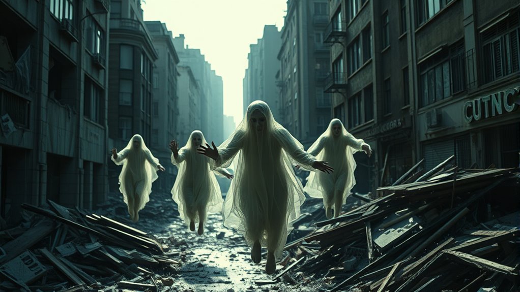 ghost sightings during crises