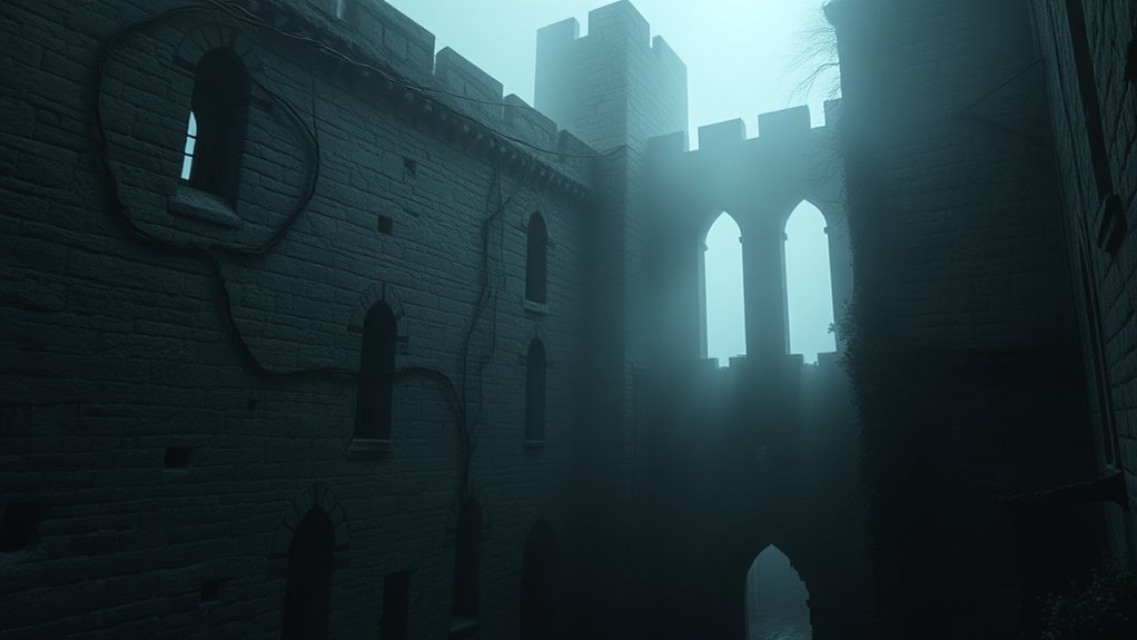 ghostly apparitions and sounds