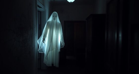 ghostly full body apparition