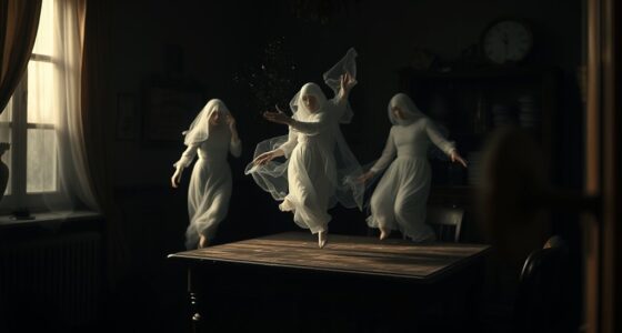 ghostly noises and sightings