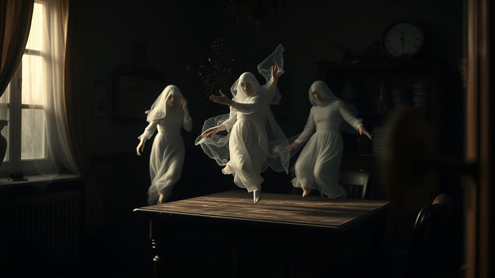 ghostly noises and sightings