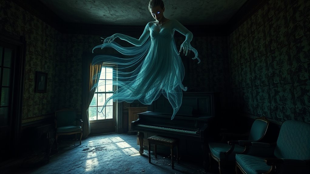 ghosts are poltergeists