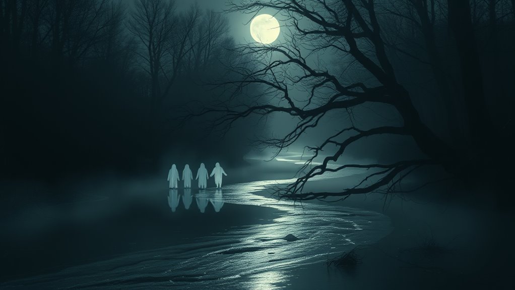 ghosts cannot cross rivers