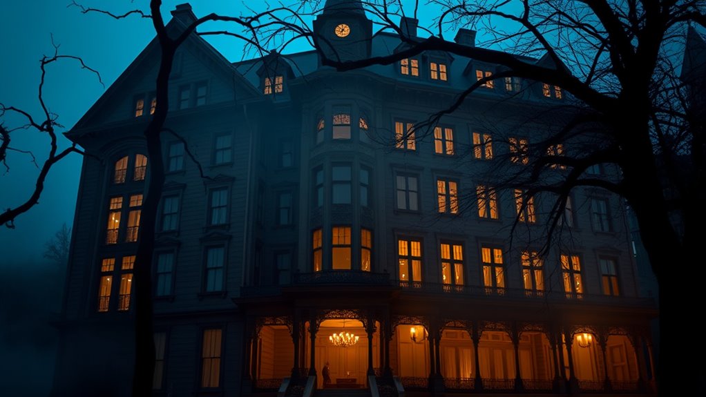 ghosts haunt historic hotel