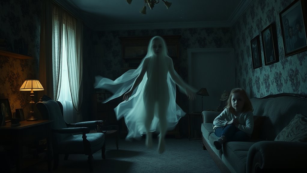 ghosts manipulate physical objects