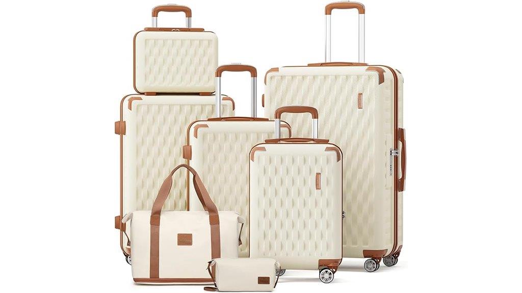 hard shell luggage set