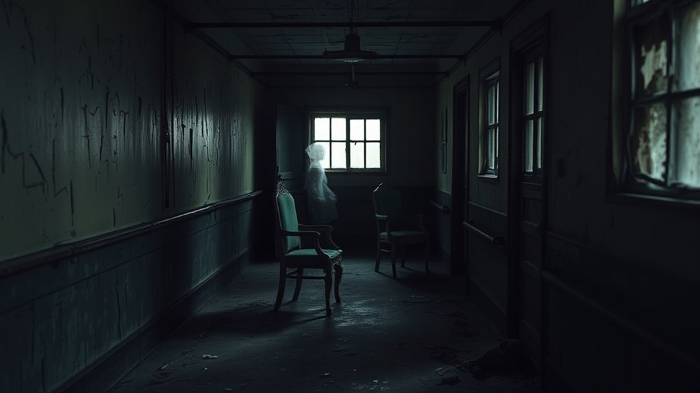 haunted asylum s muffled whispers