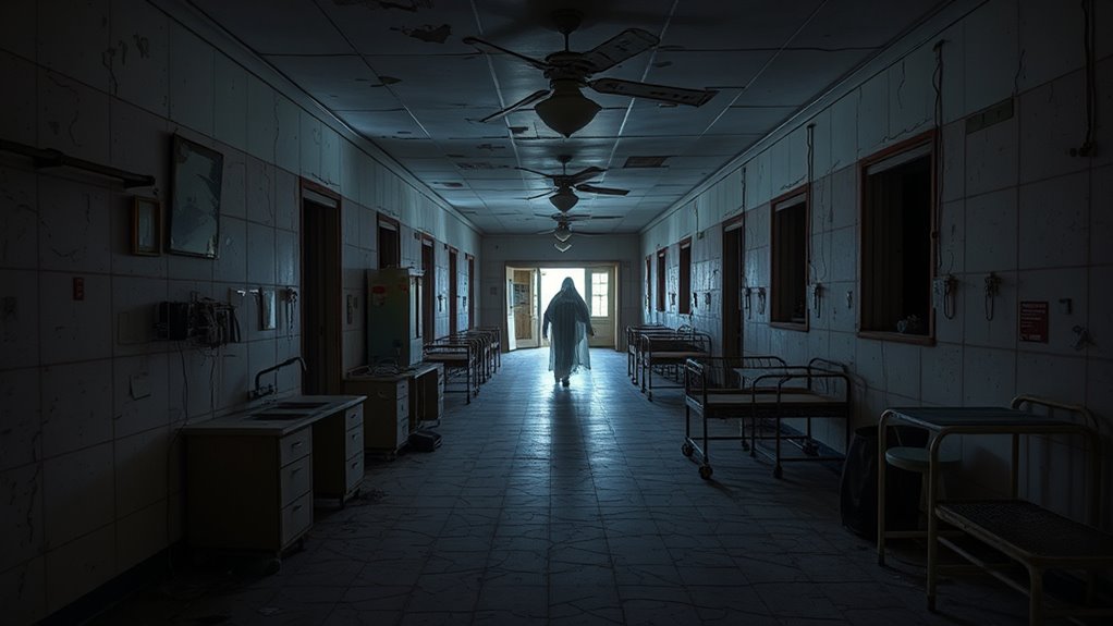 haunted corridors and unseen spirits