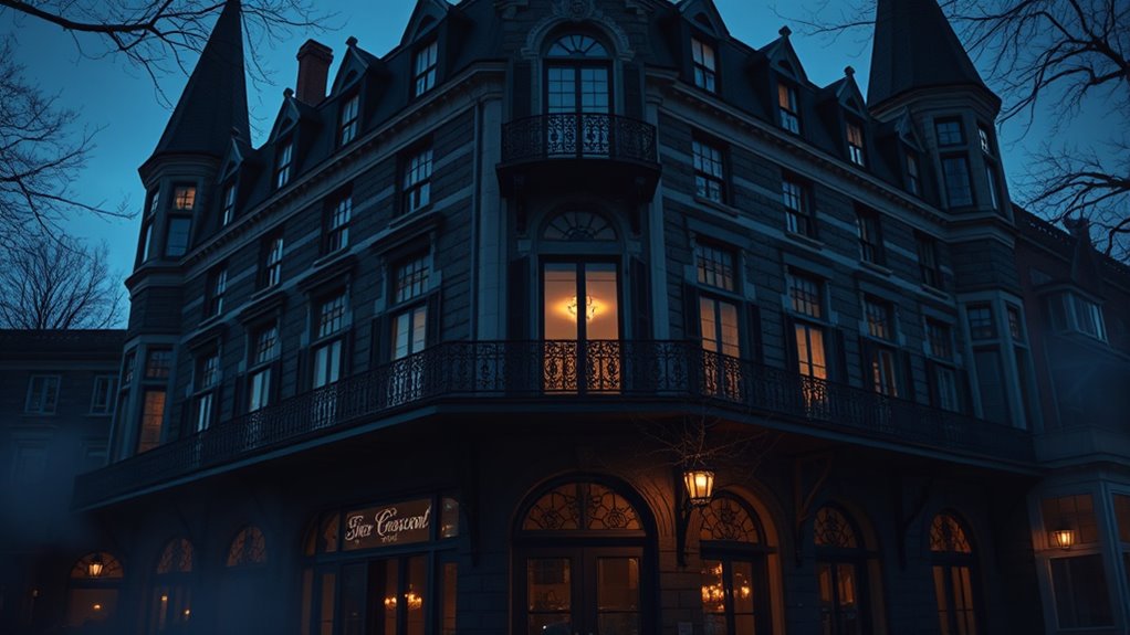 haunted hotel with ghost sightings