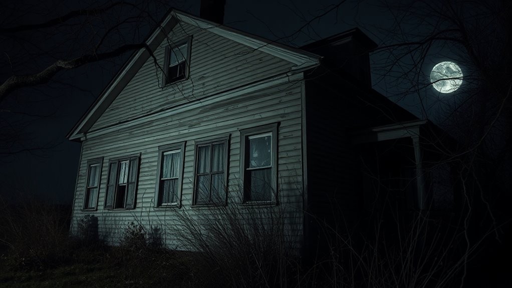 haunted house spirits shadows