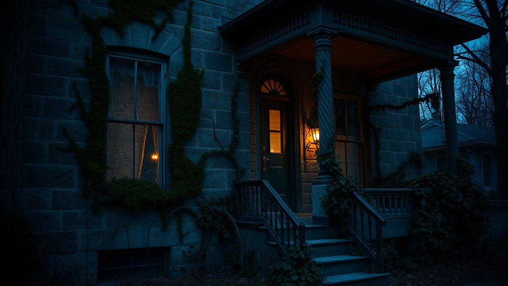 haunted house with ghost sightings