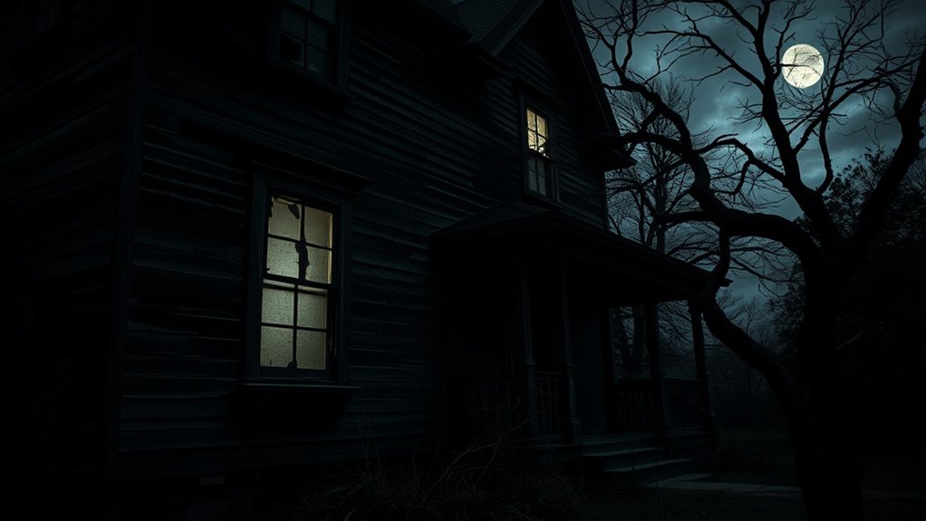 haunted house with paranormal activity