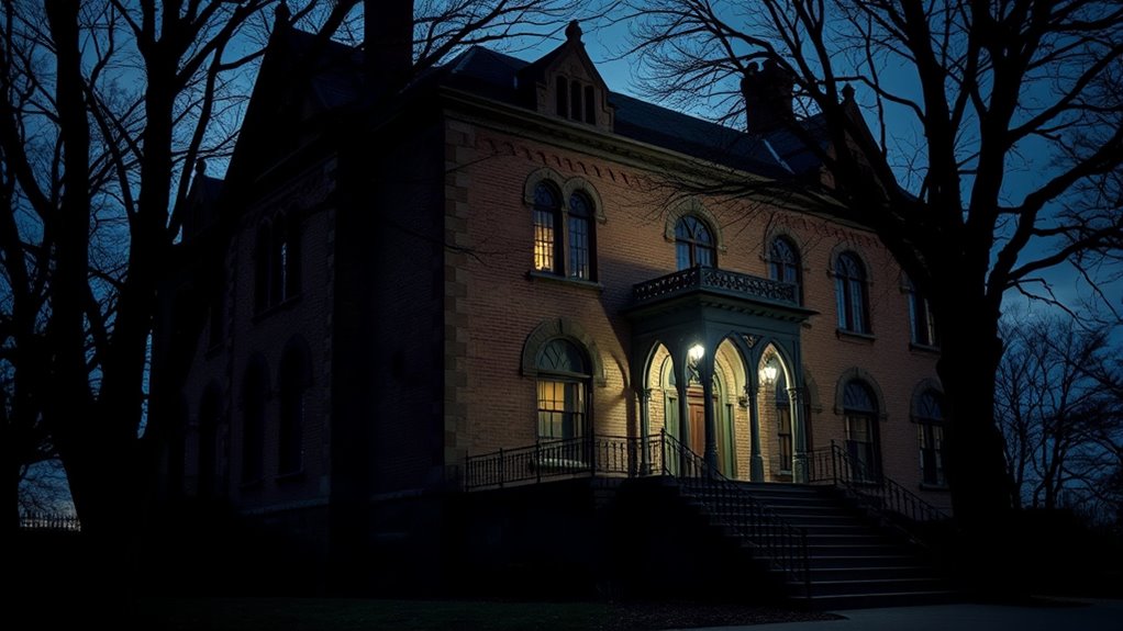 haunted mansion with ghost sightings