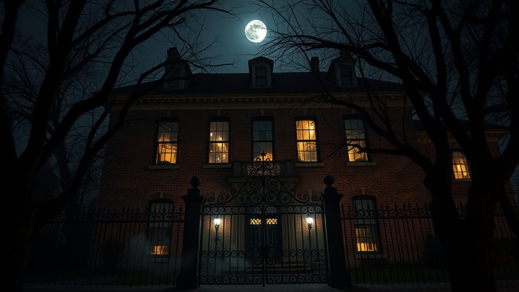 haunted mansion with tragic history