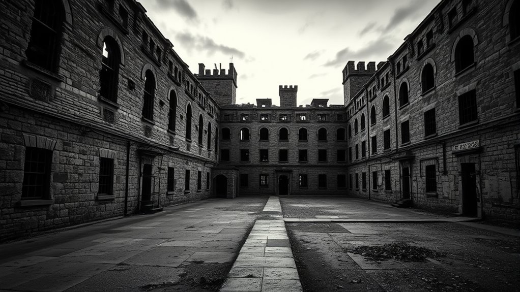 haunted prison architecture and legends