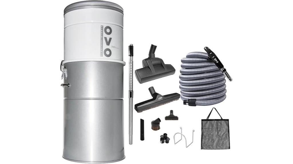 heavy duty central vacuum kit