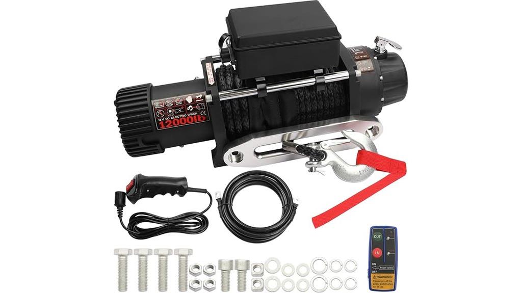 heavy duty off road winch