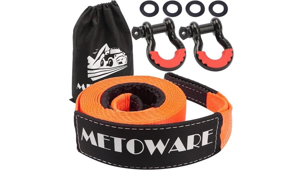 heavy duty tow strap kit