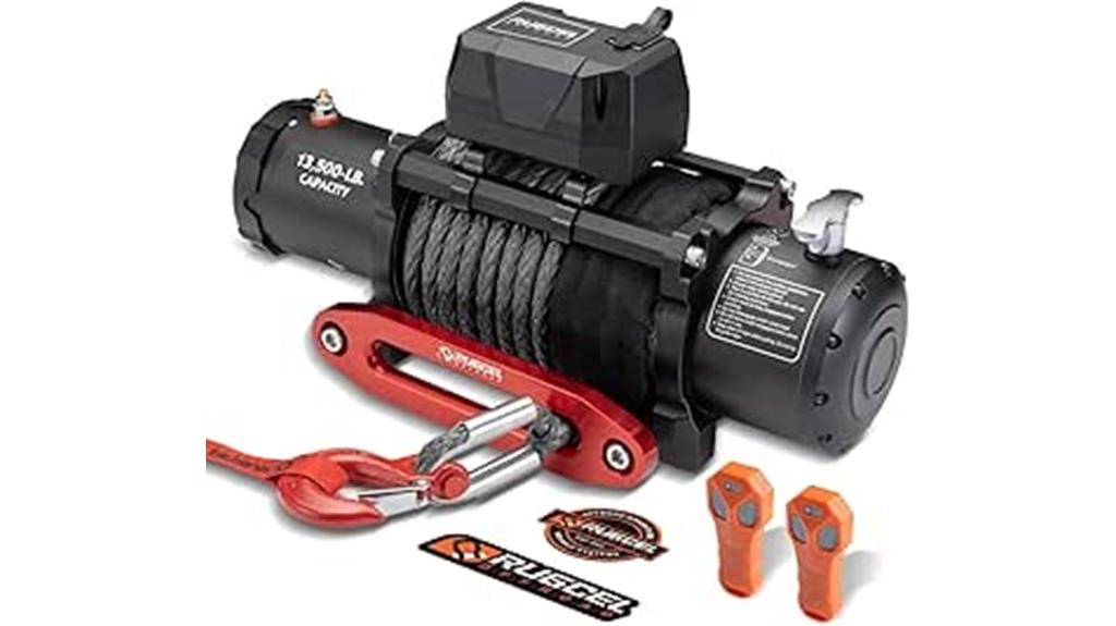 heavy duty waterproof electric winch