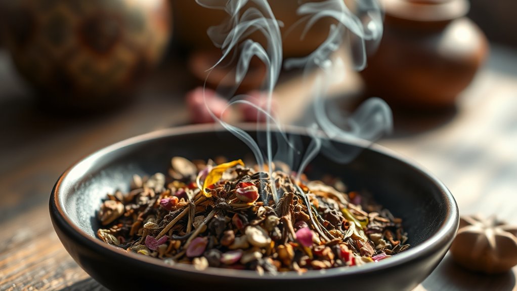 incense clears negative energy