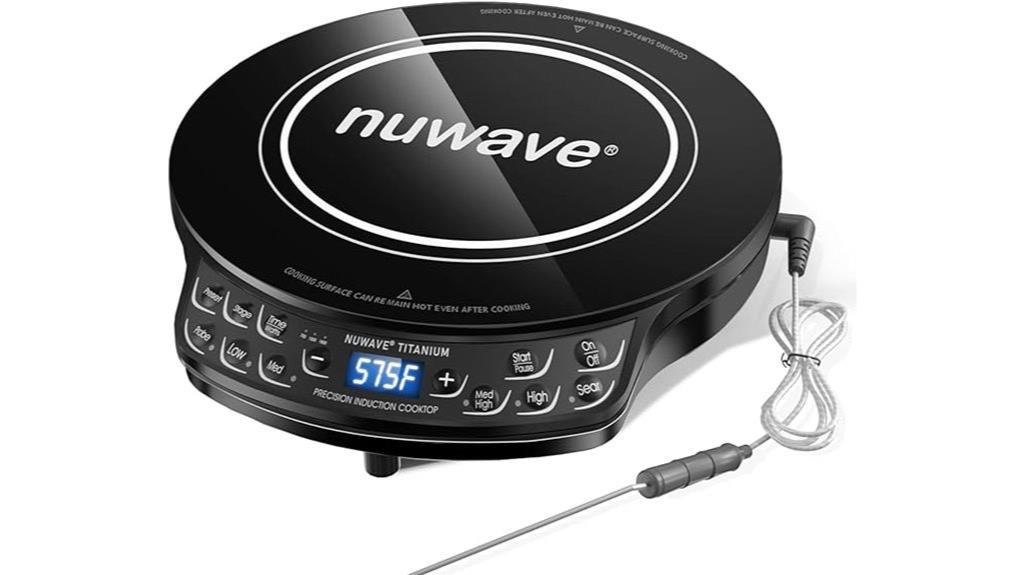 induction cooktop with probe
